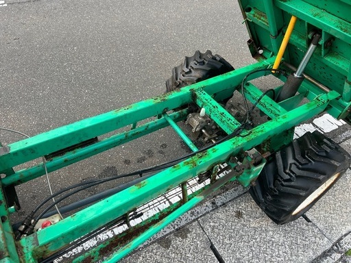 アテックス　ダンプ　4WD 運搬車  油圧 トレーラー パッカード 荷台 搬送 乗用 三方開 ホイール運搬車 ガソリン 田んぼ 畑 肥