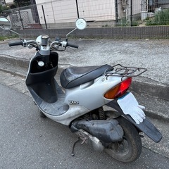 AF35ライブディオZX  ライブディオ外装　バーハン　エンジンはかかりますの画像