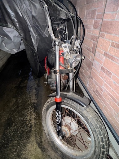 　不動車　TW200