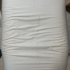 無料です！ベルメゾン　低反発マットレス　三つ折りできます　難ありの画像