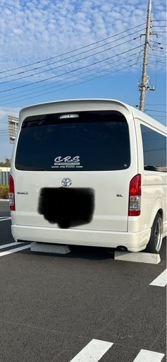 値下げしました！ハイエースEssexリアウィング