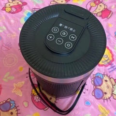 美品 セラミックヒーター HP 1566R ブラックの画像