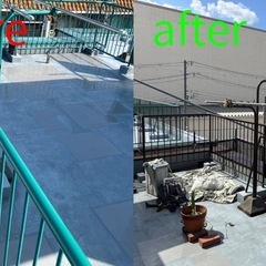 外壁のヒビ・ベランダ防水・雨漏り応急処置など小さな修繕お任…