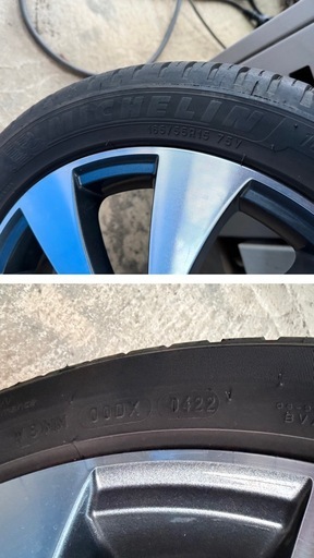 成約㊗️165/55R15★スズキ純製ホイール★MICHELIN★4本 ホイール・タイヤ・15インチ スズキ純正 165/55・ご成約・川武自動車