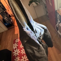 Carhartt ダックジャケット ブラウン ヴィンテージ風 ワークジャケットの画像