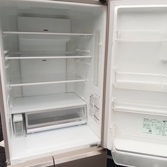 A240 送料設置無料  Panasonic　自動製氷機能付き　大型冷蔵庫 406 Lの画像