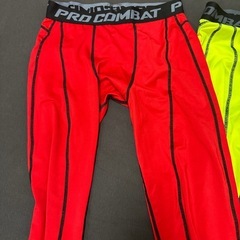 メンズ　ジム用スパッツ2枚セットの画像