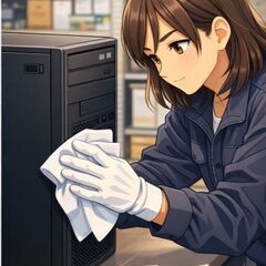 【未経験OK】PC清掃・設定の軽作業スタッフ｜時給1,400〜1,600円｜平和島｜残業ほぼなしの画像