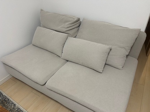 【美品】IKEA ソーデルハムン 3人掛けソファ