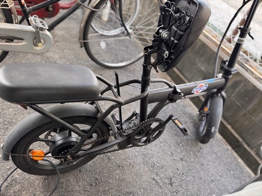 折りたたみ電動自転車 バッテリー良好 充電器付き すぐ乗れます
