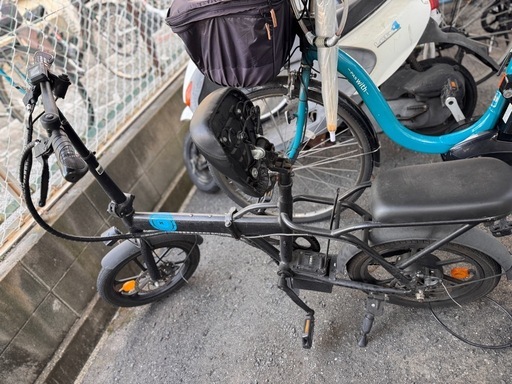 折りたたみ電動自転車 バッテリー良好 充電器付き すぐ乗れます