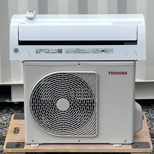 美品！取付け可！◇東芝 エアコン 6畳用 2023年製 セルフクリーン マジック洗浄RAS-2213TM 洗浄済み ! 保証付 ! 取