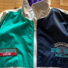 メンズ　ジャンバー白✨　ＬＬの画像