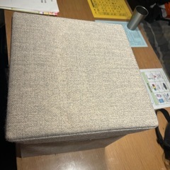 【中古】収納椅子【グレー】の画像