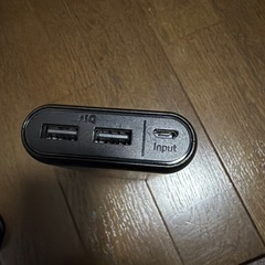 ★ANKER 20100mAh★ モバイルバッテリー アンカー　
ブラック USBポートの画像