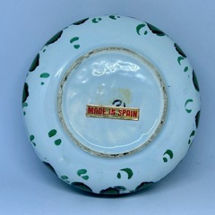 スペイン製 ハンドペイント 陶器 灰皿 MADE IN SPAINの画像