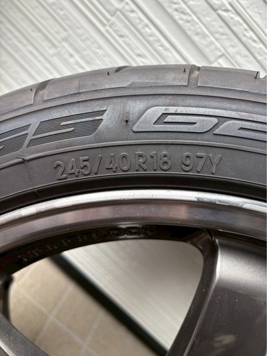 【良品】VOLK RACING RAYS TE37SL 18インチ