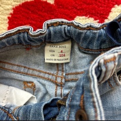ZARA BOYS デニム　サイズ104（4）の画像
