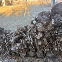 薪に どうぞキャンプや薪ストーブに
の画像