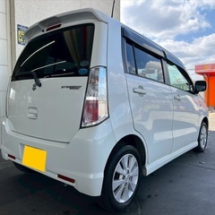 月々8千円〜分割払い可‼️ 車検2年付き！【名義変更代込み】☆スズキ ワゴンRスティングレー☆HDDナビ付き☆ETC付き☆プッシュスタート☆ドライブレコーダー付きのフル装備☆純正アルミ☆事故修復歴無し☆そのまま乗って帰れます！の画像