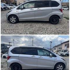 フリード車検1年5ヶ月有り！内装エンジンルーム綺麗です！の画像