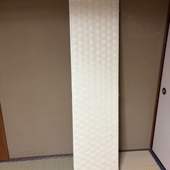 4連パーテーション 衝立 間仕切り アイボリー 軽量の画像