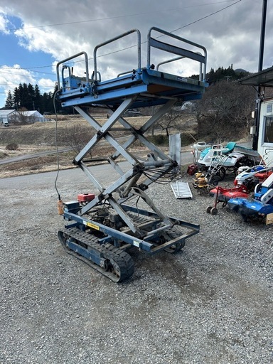 サンワ　リフト運搬車　ML-502高所作業車　3ｍ　 運搬車　長野県