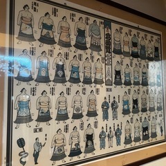 【大相撲番付表】平成7年11月場所 額入り 相撲ファン・和風インテリアにの画像