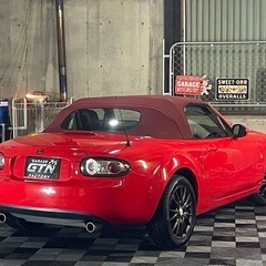 平成19年式　ＮＣロードスター　赤幌フルノーマル　ナビの画像