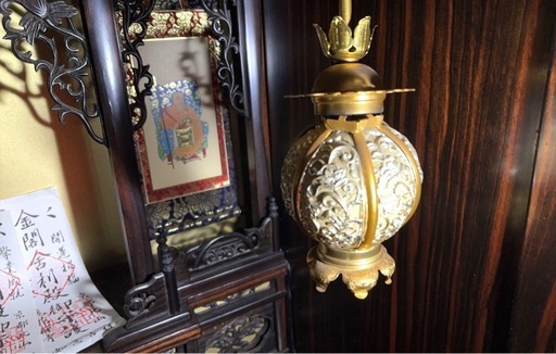 高級木製　紫壇　仏壇