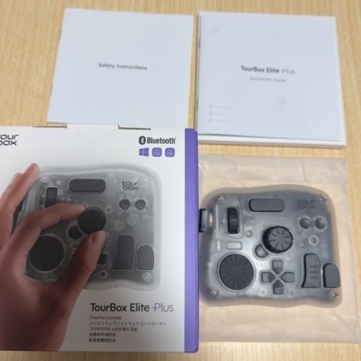 TourBox Elite Plus Bluetooth コントローラー