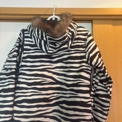 レディーススノボウェア ゼブラ柄 7号の画像