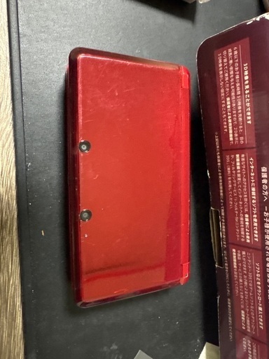 Nintendo 3ds 箱あり　フレアレッド