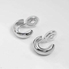 イヤリング　イヤーカフ　　シルバーの画像