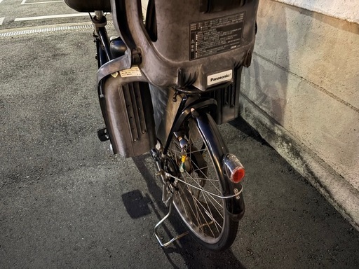 電動アシスト自転車　     ママチャリ　子ども席