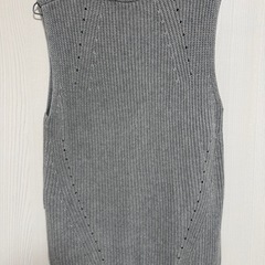 【美品】ニットベスト／ノースリーブ【未使用】の画像