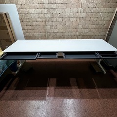 【美品】KOKUYO デスクシステム スタンダードテーブル W2400mmの画像