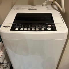 洗濯機 Hisense HW-T55Aの画像