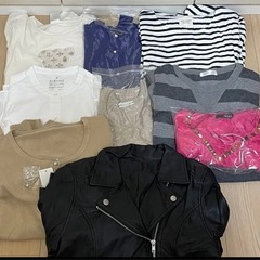 超豪華　新品タグ付き多数　レディース　まとめ売り　ブランド多数　アソート　転売◯ ワンピース　トップス　アウターetc.フルコーデの画像