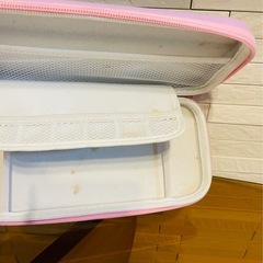Nintendo Switch 専用 ハードケース ピンクケース パープル 中古の画像