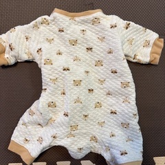 UNIQLO ユニクロ　baby カバーオール　サイズ60 動物柄の画像