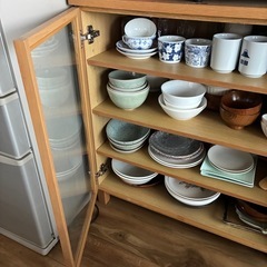 無印良品の木製キャビネット　廃盤の画像