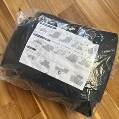 新品 自動車シートカバー 黒 9点セット　車用品 カー用品　軽自動車 の画像