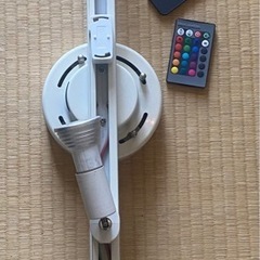 ライティングレール 1m ダクトレール　リモコン操作 センサー　天井照明　工事不要 簡単取付の画像