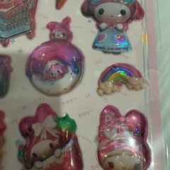 マイメロ⭐︎ぷっくりシール❣️の画像