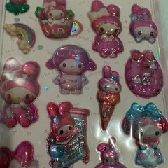 マイメロ⭐︎ぷっくりシール❣️の画像