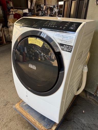 日立電気衣類洗濯乾燥機BD-SG100ELドラム式