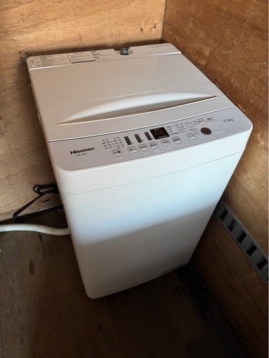 #40　Hisense 洗濯機　5.5kg