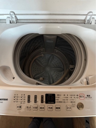 #40　Hisense 洗濯機　5.5kg