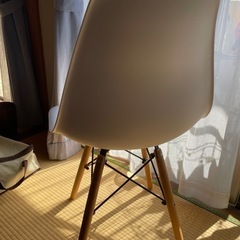 白　ダイニングチェア　白の画像